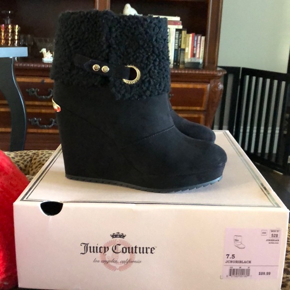 Juicy Couture Shoes - Juicy Couture Boots w/ box size 7.5 original box